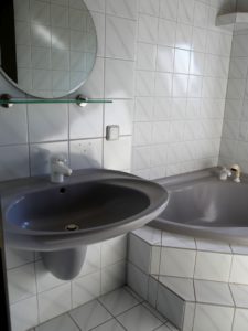 Badezimmer - Ferienwohnung Auetal